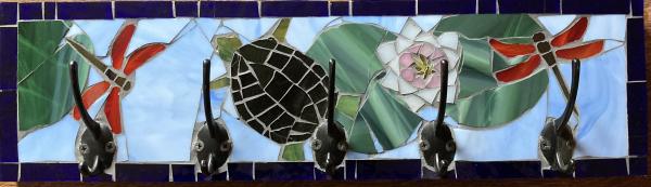 Turtle Mosaic Coat Rack
