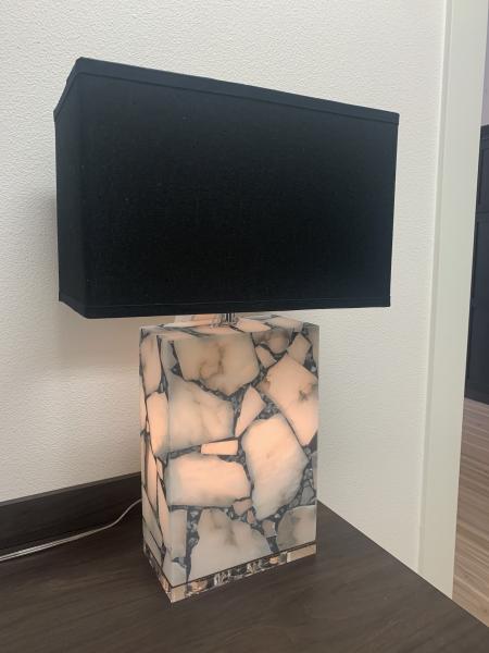 Grey Alabaster Lamp picture