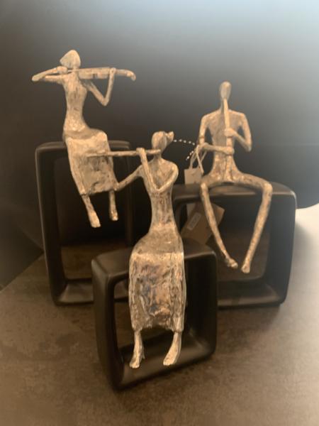 MUSICAL ENSEMBLE FIGURINES, S/3 picture