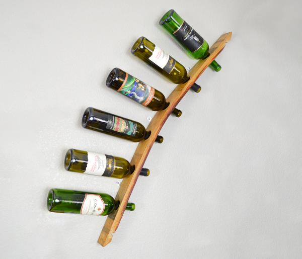 Wine Barrel Stave Wine Bottle Rack picture