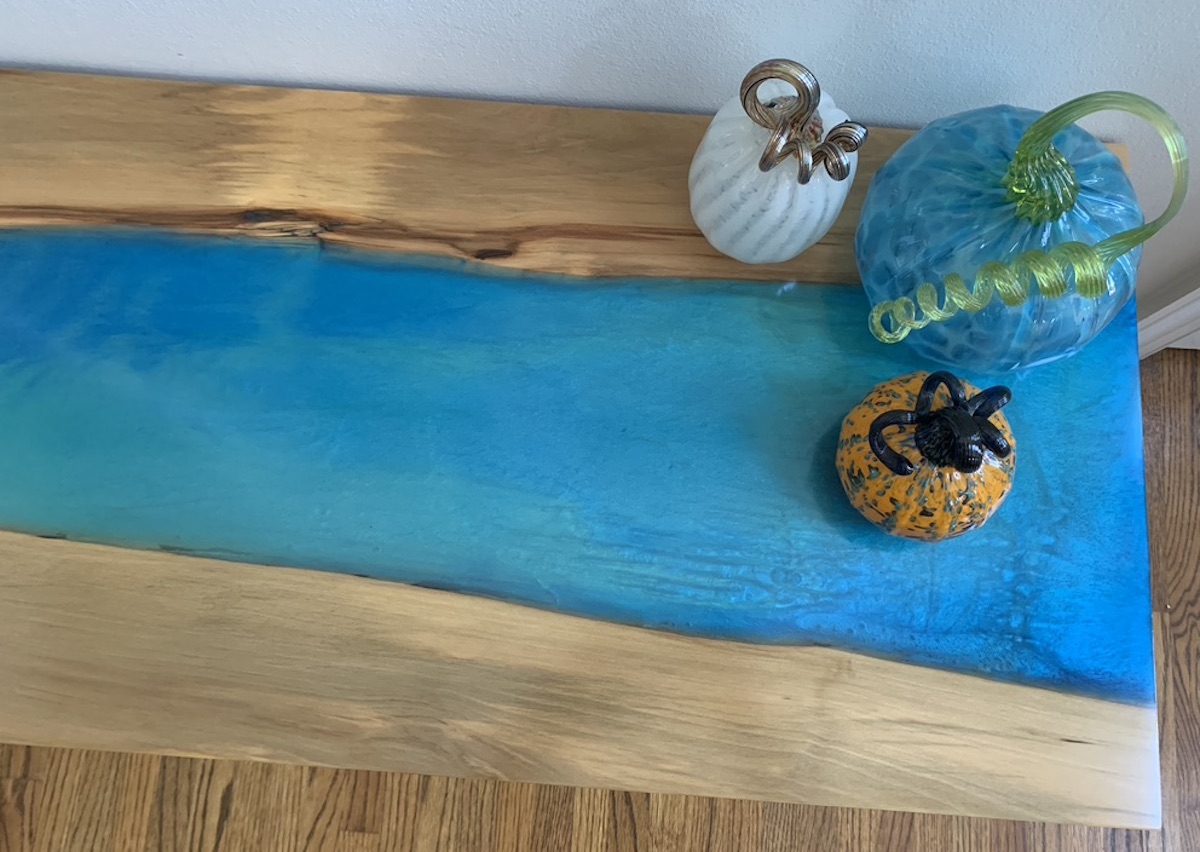 Maple 'River Pour' Coffee Table picture