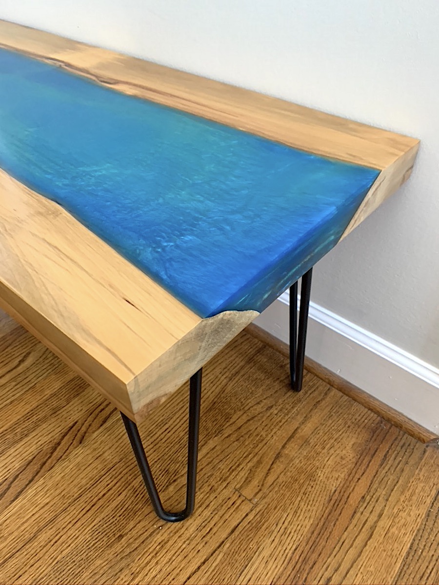 Maple 'River Pour' Coffee Table picture
