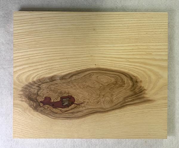 White Ash with Blue and Burgundy Epoxy picture