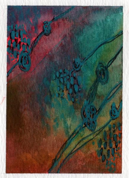 2.5"x3.5" ACEO Abstract