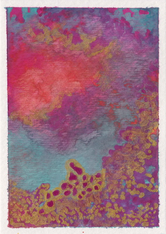 2.5"x3.5" ACEO Abstract picture