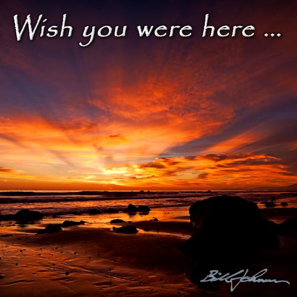 Wish you were here ...