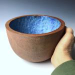 Stoneware Bread Crucible in Serena Blue