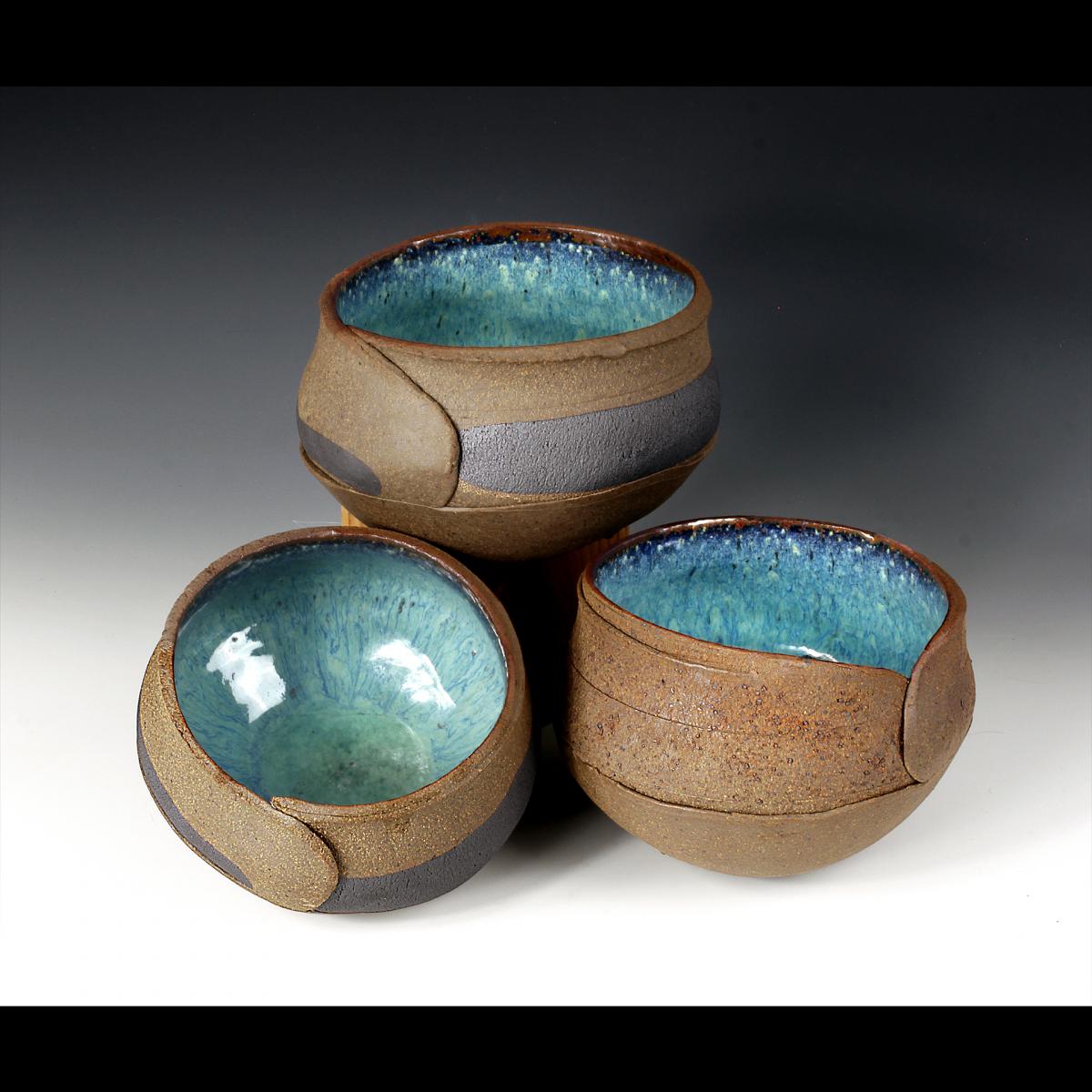 Stoneware Basket Bowl #1 (small) picture