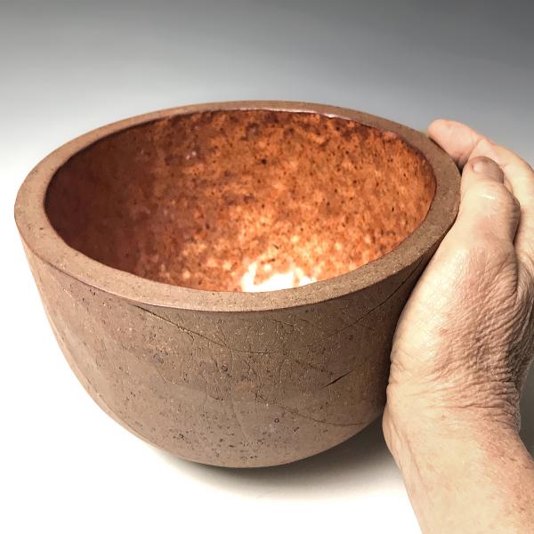 Stoneware Bread Crucible in Creme Brulee picture