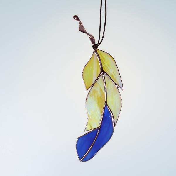 Stained Glass Feather Suncatcher picture