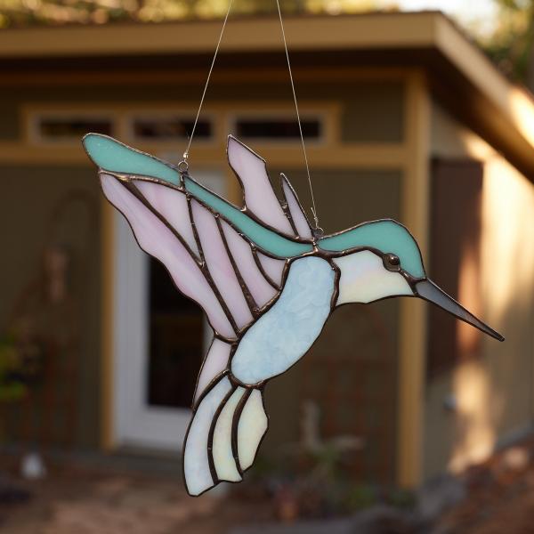 Stained Glass Hummingbird picture