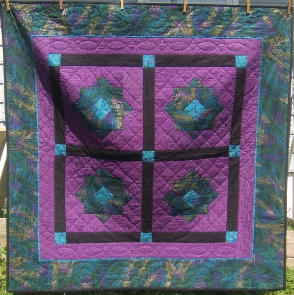 Squared Stars Wall Hanging