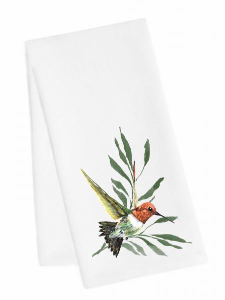 Tea Towel - Hummingbird Red Throat picture