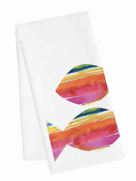 Tea Towel - Watercolor Fish