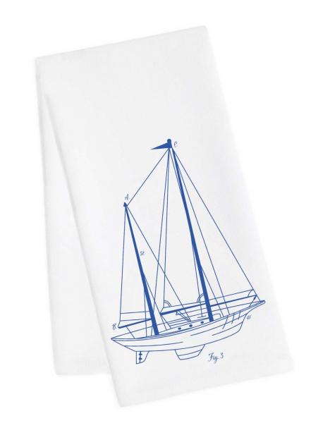 Tea Towel - Sailboat picture