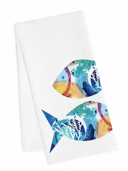 Tea Towel - Abstract Fish