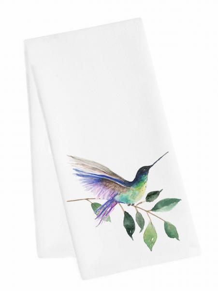 Tea Towel - Hummingbird Purple