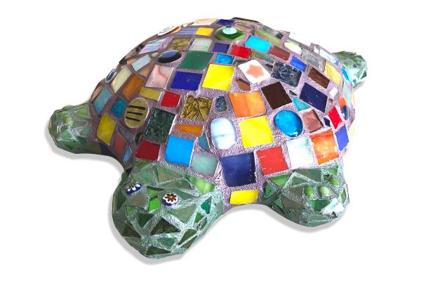 Mosaic Turtle Garden Sculpture picture