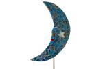 Mosaic Moon Garden Stake