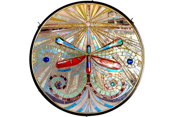 Mosaic Dragonfly Window picture