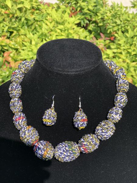 Ankara Necklace set