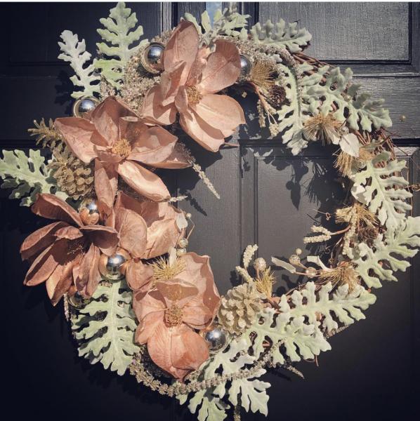 Custom Fall or Holiday Wreath picture