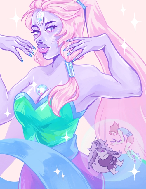 Opal (Steven Universe) 8.5"x11" picture