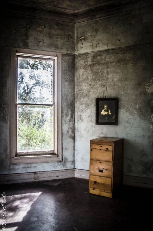 A Girl With a Broom in a Dirty Room picture