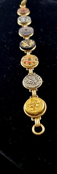 Victorian Button Sampler Bracelet picture