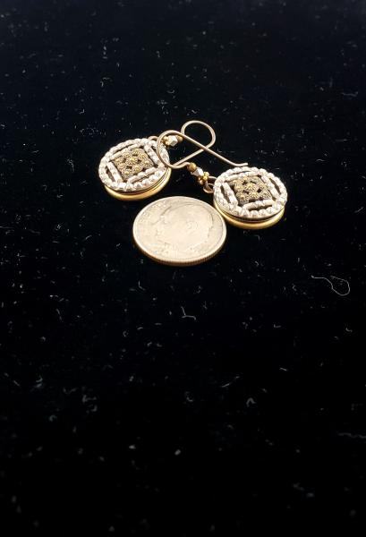 Victorian Button Earrings picture