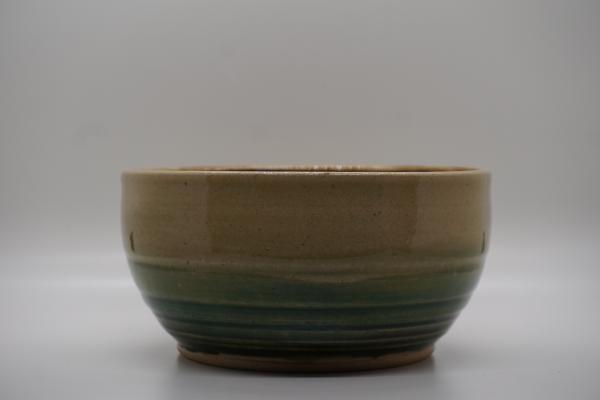 Pale yellow and green bowl picture