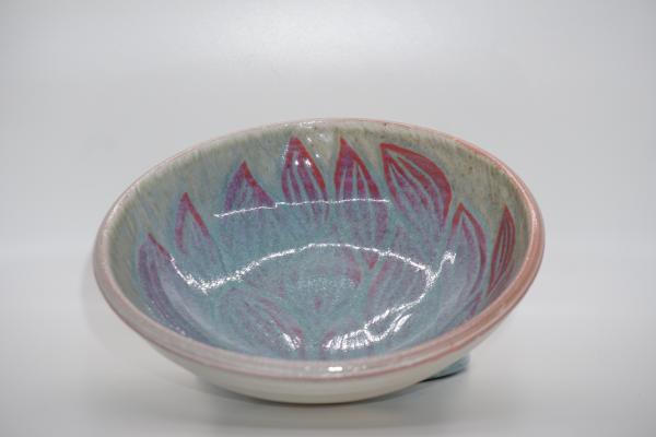 Red, blue, green bowl