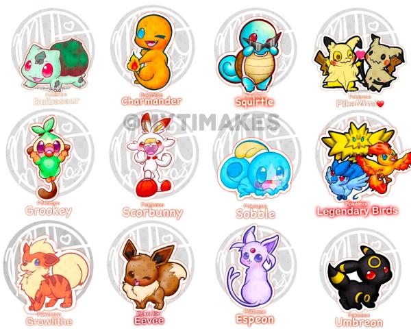 Pokemon Stickers picture