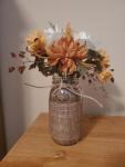 Twine flower decor