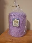 5 pound warm glow candle - lilac blosson