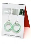 Small Coca-Cola bottle earrings