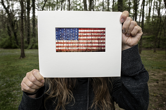 American Barn - 8x10 matted picture