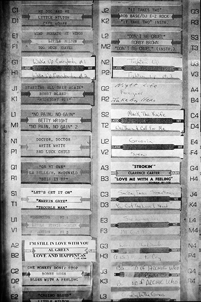 Jukebox - Black and White picture