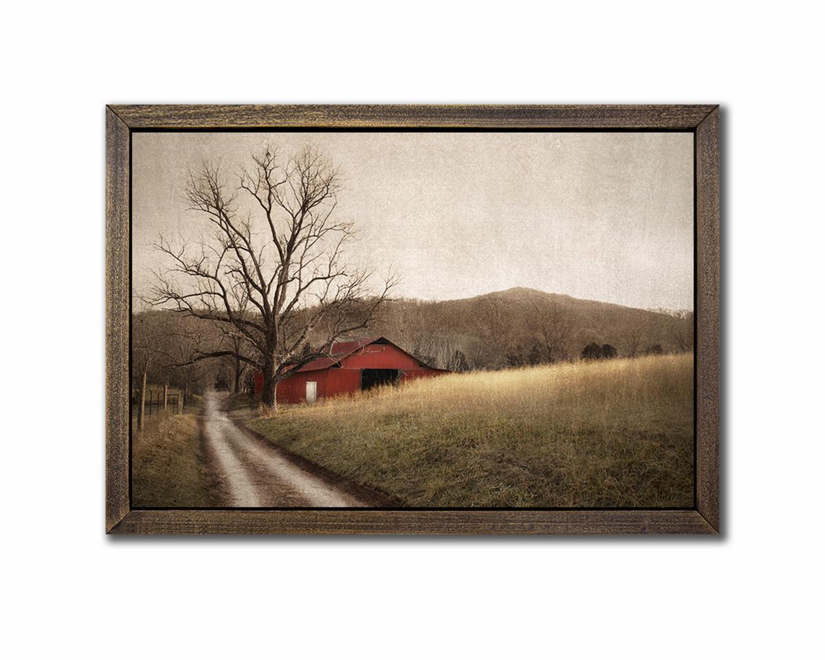 Red Barn - 18x28 Canvas (with Frame option) picture