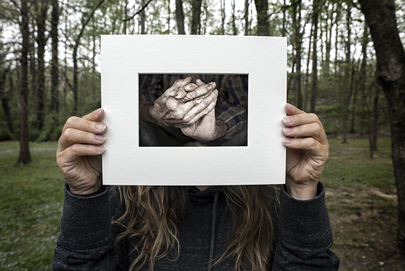 Hands - 8x10 matted picture