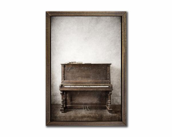 The Piano - 28x42 Canvas (with Frame option) picture