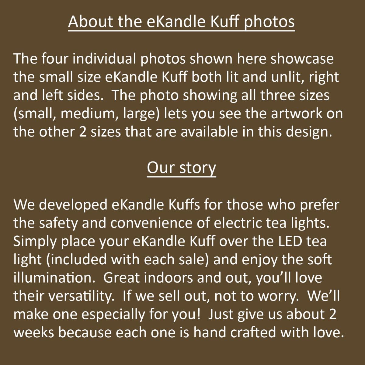 Joshua Trees eKandle Kuff (Small) picture