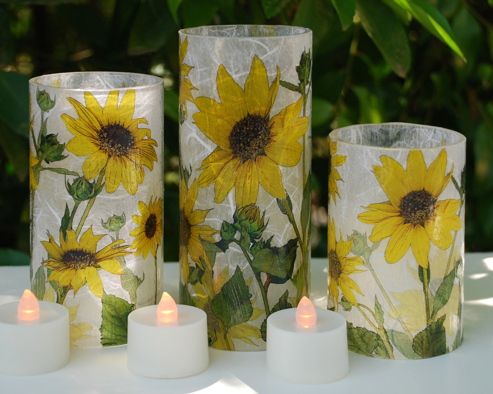 Sunflowers eKandle Kuffs (Petite Set) picture