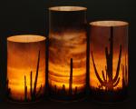 Saguaro Cactus eKandle Kuffs (Petite Set)