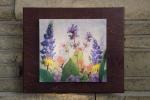 Single Panel Wall Sconce (Wildflowers)