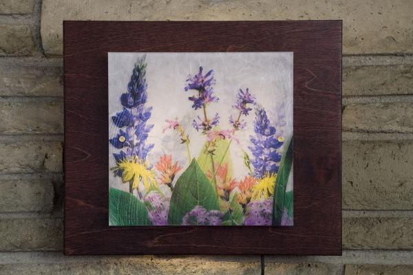 Single Panel Wall Sconce (Wildflowers) picture