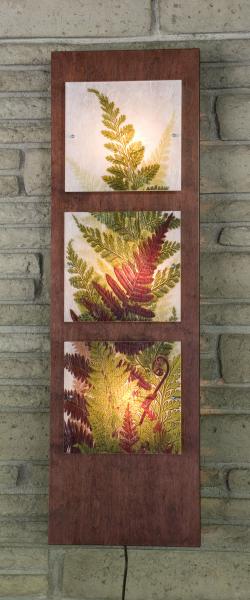 3 Panel Sconce (Ferns) picture