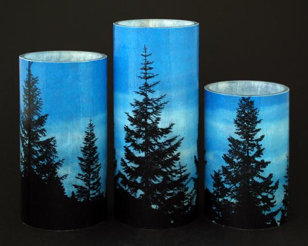 Pine Trees Forest eKandle Kuffs (Petite Set) picture