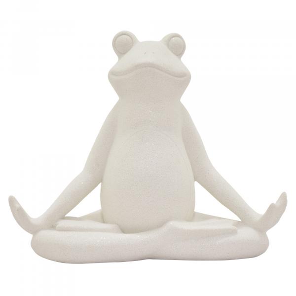 Ceramic Yoga Frog picture
