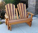 Adirondack Settee Glider